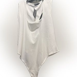 Bodysuit white size US26 by pretty little things